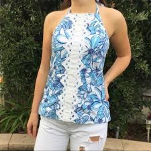 Lilly Pulitzer Beach Club Jubilee Halter - Size 8
